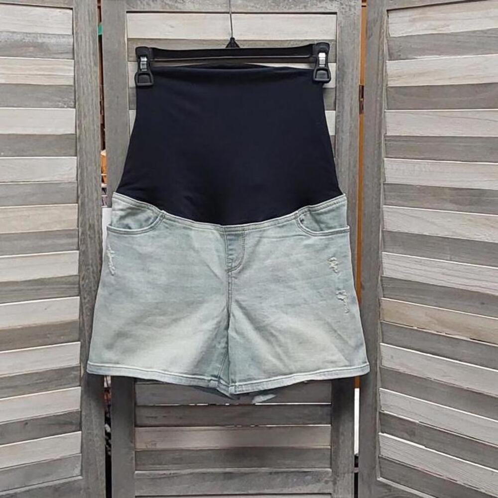 Over Belly Maternity Jean Shorts | Isabel Maternity by Ingrid & Isabel | 4